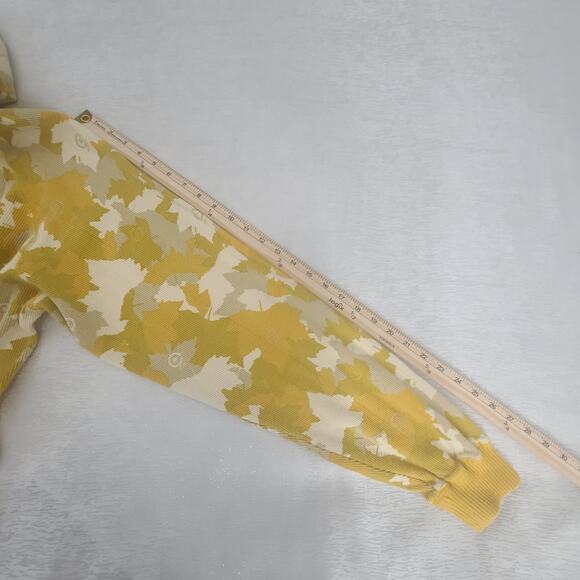 Lifted Research Group LRG Vintage Camo hoodie yellow Size XXXL Y2K - Picture 5 of 9